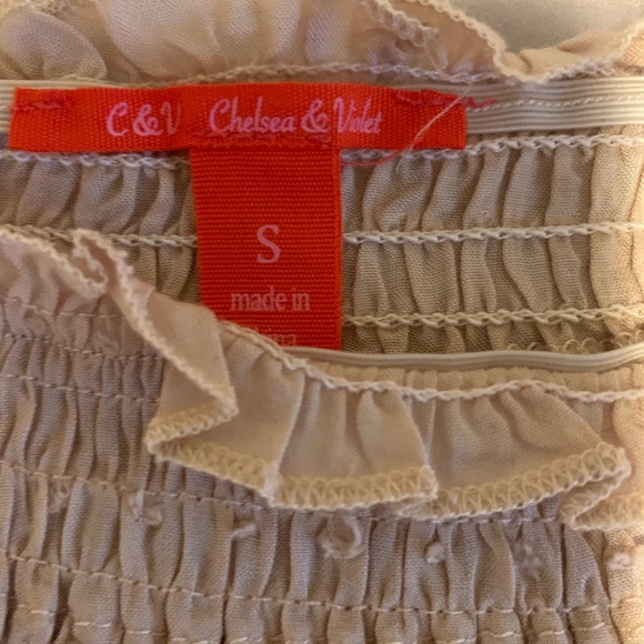 Chelsea and Violet (C&V) swiss dot tunic - Picture 3 of 7